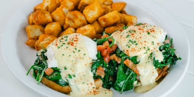 Wild Eggs Veggie Bennie Florentine