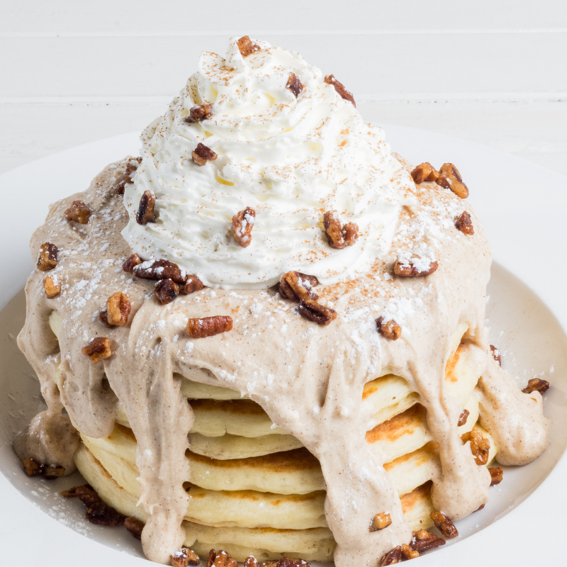 Cinnamon Roll Pancakes