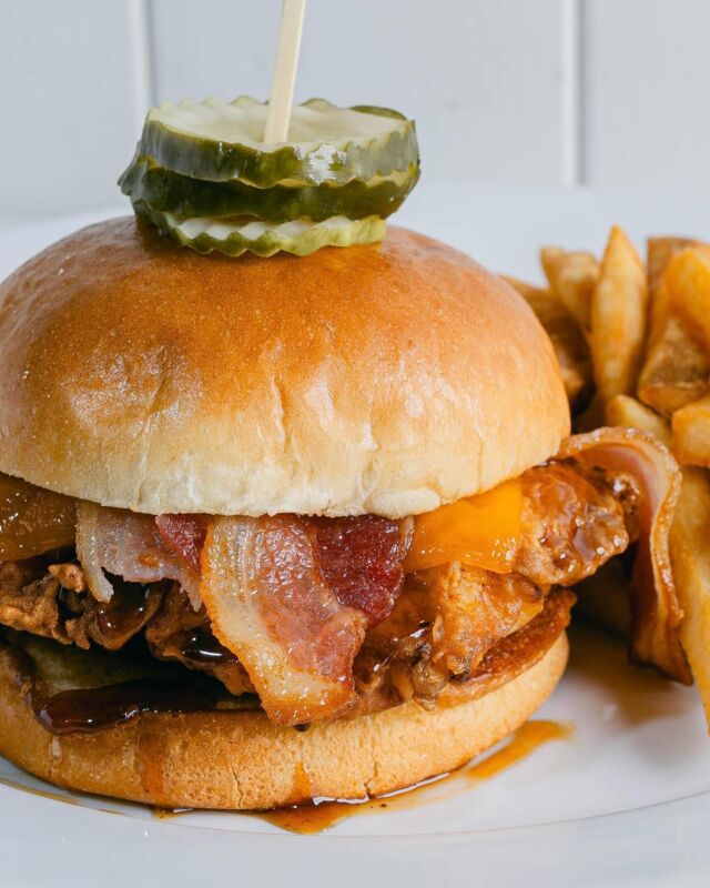 Take a bite into bourbon! 🥃 Featuring our new Bourbon Chicken Sandwich... A tender chicken breast, fried to a golden brown lovingly topped with a rich Kentucky bourbon sauce, crispy bacon and melted cheddar cheese, all nestled into a soft brioche bun. Add this flavor packed sandwich to your list for your next visit to Wild Eggs! And don’t wait too long… our “Spring Into Brunch” menu is available now until April 30th. View limited time menu at the link in our bio. Stay Wild!