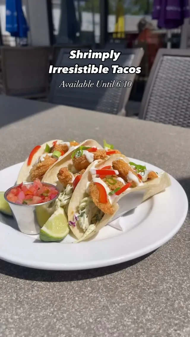 Shrimply the best 🍤 Taco Tuesday or not, these Shrimp Tacos are calling your name. Available thru June 10th at Wild Eggs!