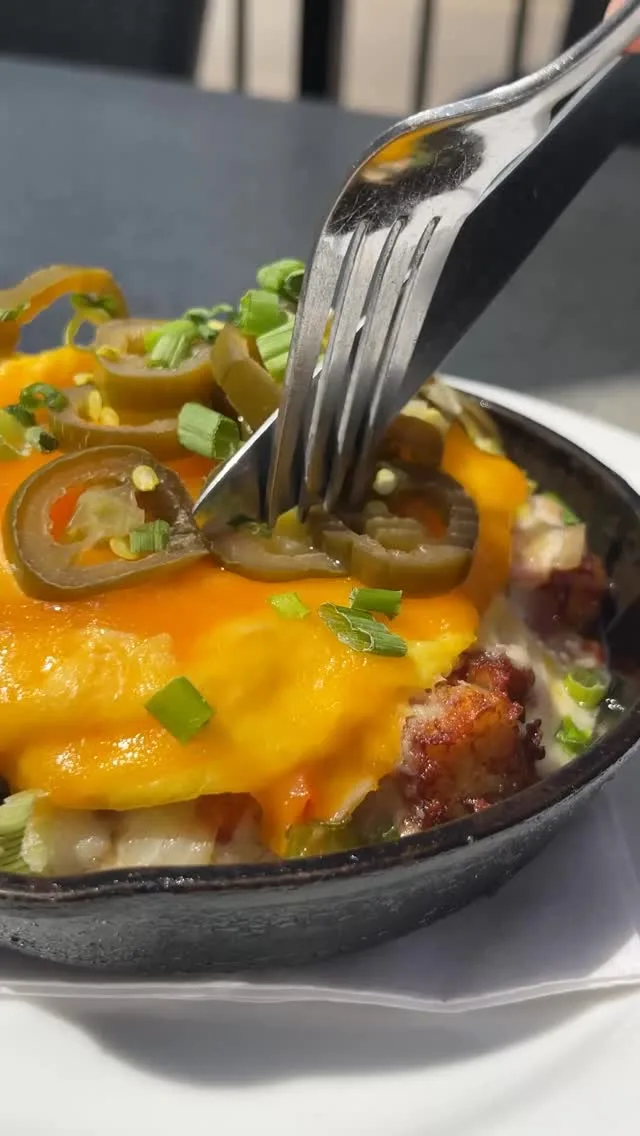 Your last chance to taste the fan-favorite: Breakfast Tot-chos Skillet. Flavor packed in every bite through August 26th! 🍳