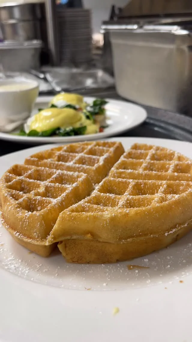Waffle you waiting for? It’s the weekend. Visit Wild Eggs today for dine-in, pick up or delivery 🧇