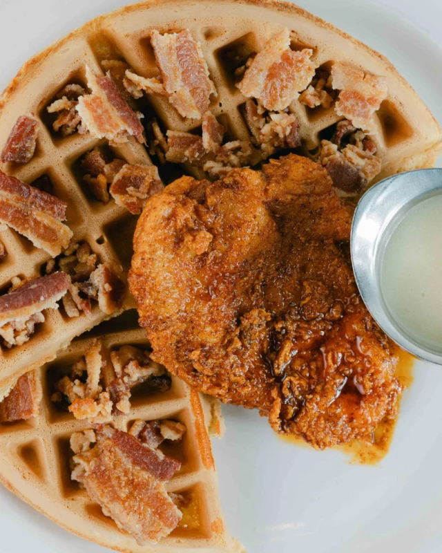 Chicken & Waffles are waiting for you at Wild Eggs! 🍗

🔸 Join the waitlist to dine-in today
🔸 Order online for pick-up or third party delivery

 Visit wildeggs.com to view our delicious menu options.