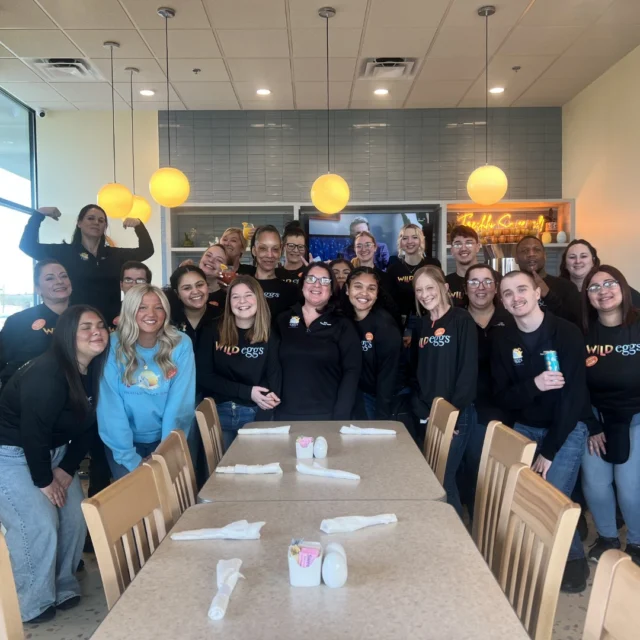 Evansville, what an incredible day! ☀️ Thank you to everyone who joined us for our Friends & Family pre-opening. A special shout out to our amazing new team and training staff for the hard work they've put in to prepare for this opening. We're beyond grateful for the warm welcome and support from this community.

We officially open our doors tomorrow, February 23rd at 6:30am. See you bright & early! 

HOURS: 
Monday-Friday: 6:30am - 2:30pm
Saturday-Sunday: 7:00am-3:00pm

ADDRESS:
1223 Hirschland Rd, Ste 105
Evansville IN 47715

View the menu now at wildeggs.com.