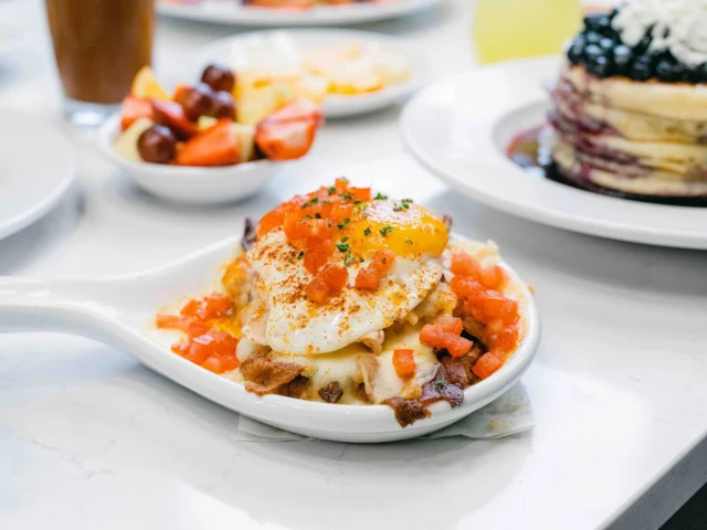 We didn't make today a holiday. 

We just feel extremely seen by it. 

Happy National Egg Day 🥚

Nineteen years of cracking 'em fresh 🍳 and yes, our award-winning Kelsey ‘KY’ Brown (our version of this southern classic) is as wild as it looks. Come celebrate with us.

#NationalEggDay #MorningsMadeWild #WildEggs #LiveWild